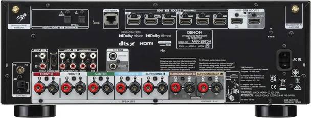 Denon AVR-S970H brings 8K HDMI and Dolby Atmos to €549 AV receiver market 3 DENON