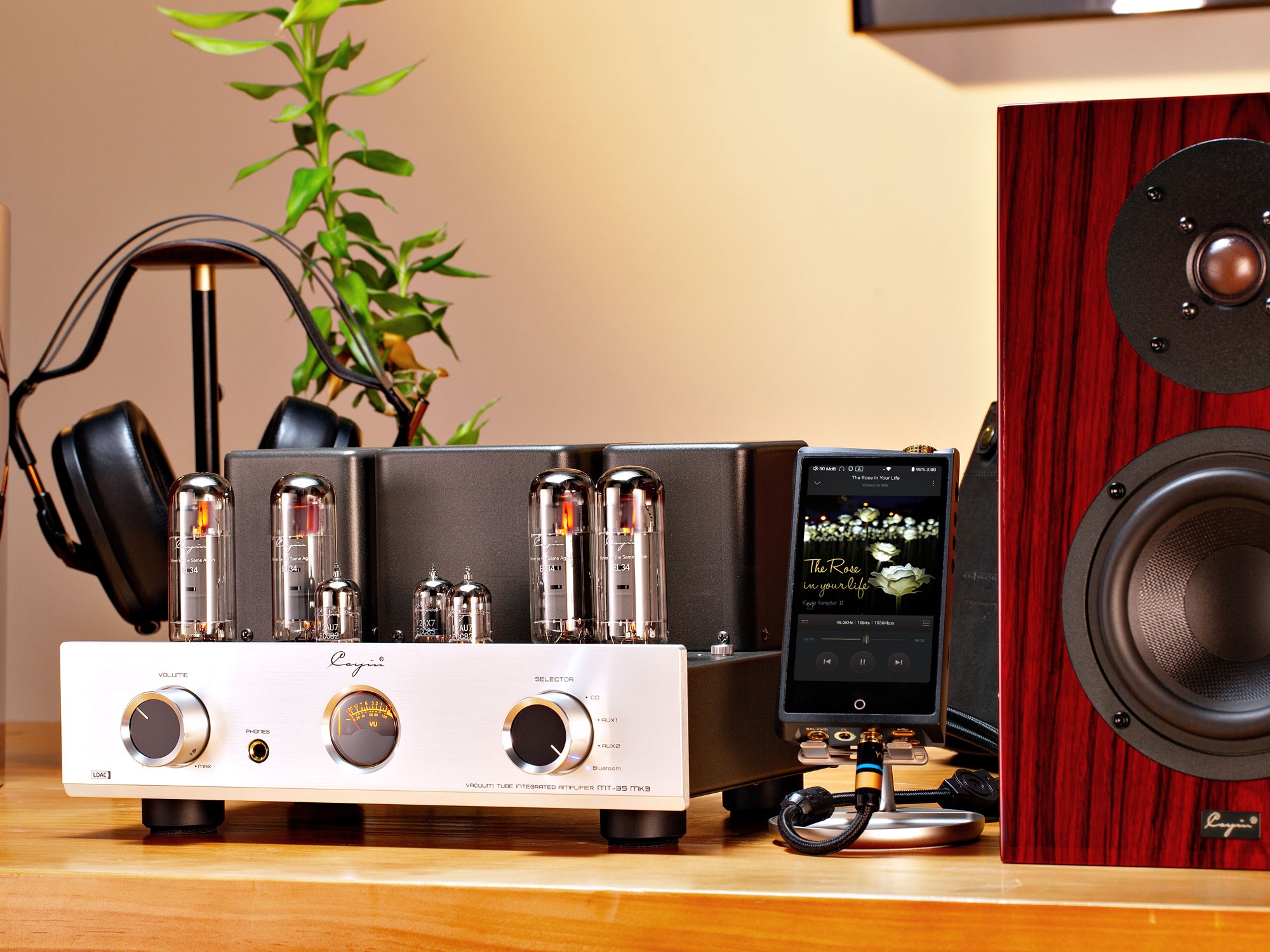 Cayin MT-35 Mk3 pairs EL34 valve power with LDAC Bluetooth 2 20250312145129 2025 03 12 CayinMT