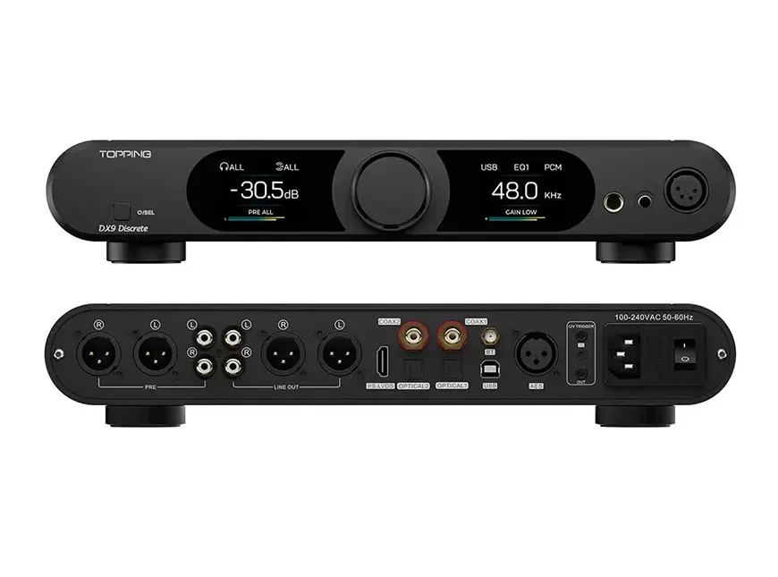 Topping DX9 Discrete Desktop DAC with Headphone Amplifier