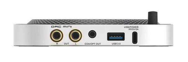SMSL DAC MINI Brings Mac mini Integration to Desktop Headphone Audio 3 The device is housed in a compact aluminum case and is designed to be installed directly under the computer, creating a seamless design.