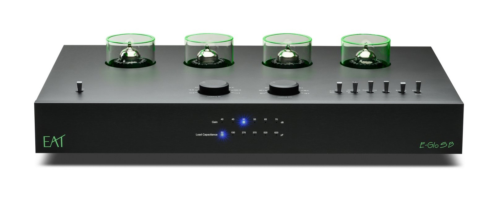 EAT E-Glo CB and E-Glo SB tube phono preamplifiers